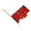 Combo NGFF M.2 B Key SSD SATA3.0 to PCI-E PCI Express Adapter Converter Card