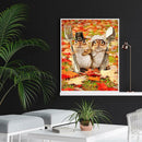 5D DIY Full Drill Diamond Painting Squirrel Cross Stitch Mosaic Craft Kits