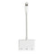 3in1 Dual Audio earphone Adapter Charging Splitter Cable for iPhone7,7 Plus,8 X