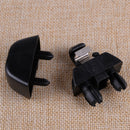 Black Sun Visor Hook Clip Retainer Fit for Audi A6 C6 2004-2011 4F0857561
