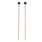 Professional Xylophone Marimba Mallets Maple Wooden Handle Rubber Mallets