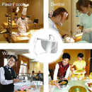10pcs Reusable Anti-Fog Clear PET Mouth Shield for Restaurant Beauty Salon A