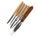 22pcs Stainless Steel and Wooden Handle Clay Pottery Sculpture Tool New