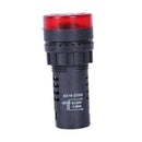 2 Pcs Red Green LED Buzzer Beep Indicator Light 22mm AC 220V AD16-22SM
