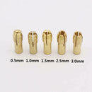 2 Sets Collet Nut Kit Quick Change Tools Part Power Rotary 2.0mm 33*9.3mm