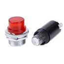 1Pc pilot panel neon signal warning indicator light red light bulb AC220V FT