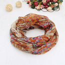 Bohemian Retro Flowers Totem Lady Pashmina Scarf Shawl Neck Wrap Gift