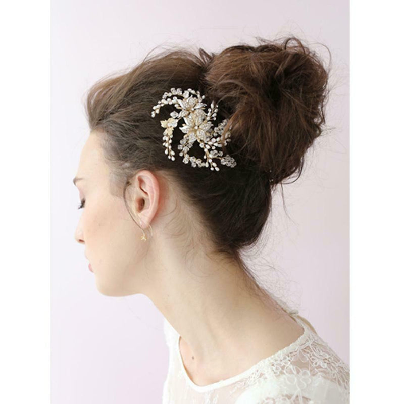 The Bride Of Beautiful Flowers Rhinestone Headwear Apparel Accessories
