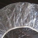100pcs Disposable Hat Hotel One-Off Elastic Shower Bathing Cap Clear Salon