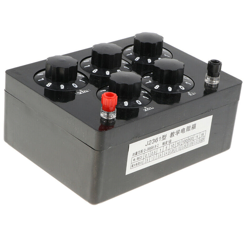 Electrical 0-9999.9ÃŽÂ© Resistance Box  Physical Teaching Aids Lab Tool