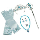Girls Child Princess Belle Tiara and Jewellery Fancy Dress Accessory Set