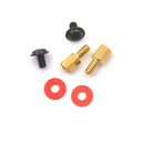 12pcs Computer Screws Motherboard Standoffs/ Screws/ Washers Kit JR