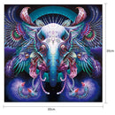 5D DIY Special Shaped Diamond Painting Elephant Cross Stitch Embroidery Kit