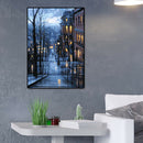 Street 5D DIY Diamond Painting Full Round Drill Cross Stitch Craft (L1032)