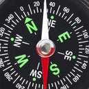 Mini Pop Pocket Survival Liquid Filled Button Compass for Hiking Camping Outdoor