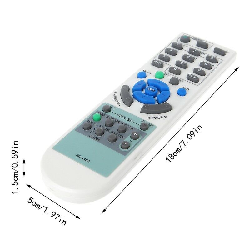 Projector Remote Controller Universal For NEC RD-448E RD-443E RD-452E RD-450D