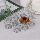 6 Pcs Flower Pot Stainless Steel Air Plant Stand Container Tillandsia Holder Hn