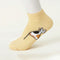 Women cat Comfortable Stripe Cotton Sock Slippers Short Ankle Socks OZ