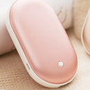 Hand Warmer Pocket Rechargeable Portable Mini 5V USB Winter Power Bank Doub