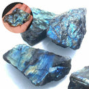 100g Bulk Rough Labradorite Natural Crystal Stone Reiki Healing Specimen Decor