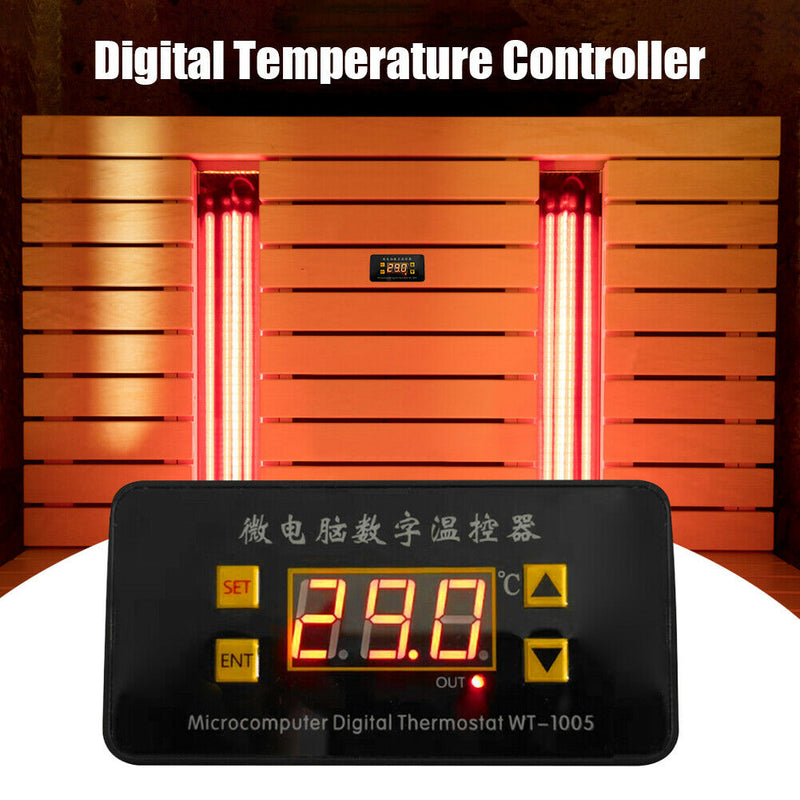 WT-1005 Microcomputer Temperature Controller Adjustable Digital Thermostat
