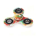 Colorful Tri-spinner Hand Fidget Spinners Toys Flower Round Child Gift (09)