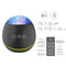 2-in-1 Projection Lamp and Bluetooth Speaker 8 Colors Changing Black
