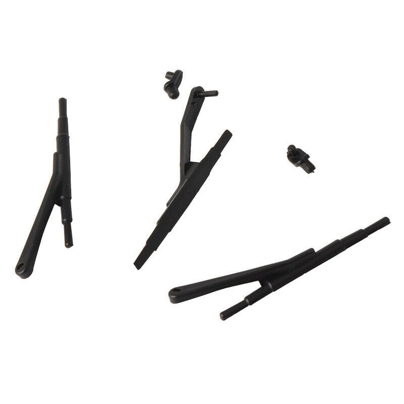 3Pcs Black Plastic Wiper For 1/10 Rc Crawler Car Traxxas Trx4 Trx-4 L1M1