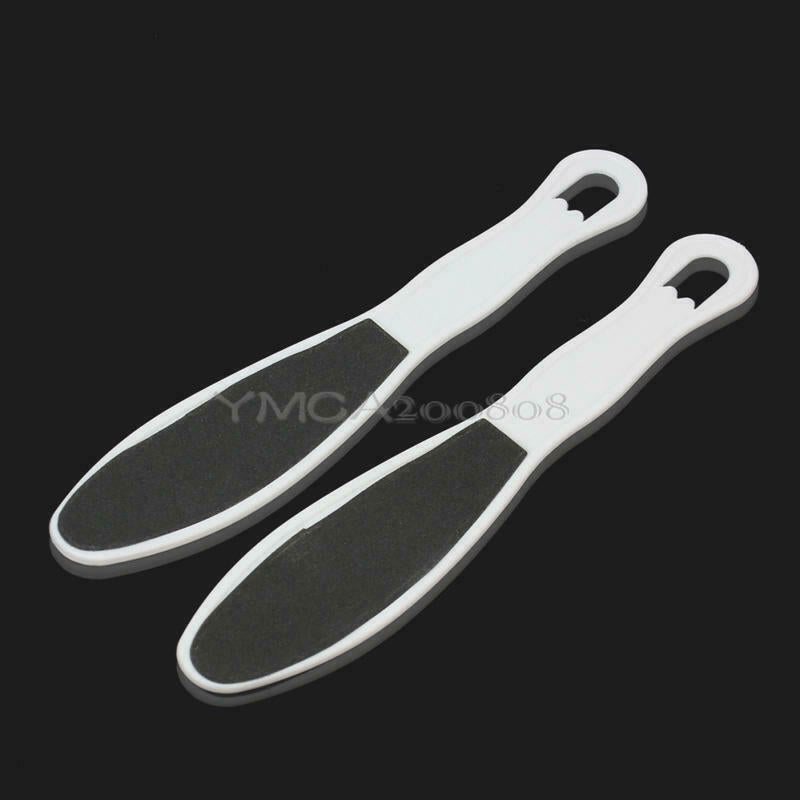2Pcs Double Side Foot Rasp File Dead Skin Calluses Remover Pedicure Polisher