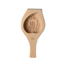 1pc Chinese Traditional Mid-autumn Festival Wooden Mooncake Mold Peach