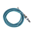 6'Braided Airbrush AirHose Adapter w/2x 1/8'' BSP Fitting Coupling Compressor3CA