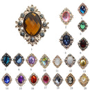 30 Pcs Acrylic Cabochon Flatback DIY Rhinestone Embellishment Mix 3 Colors