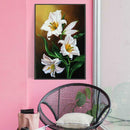 5D DIY Full Drill Diamond Painting Cross Stitch Embroidery Kit (Flower07)