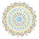 5D DIY Special Shaped Diamond Painting Folk Flower Cross Stitch Embroidery