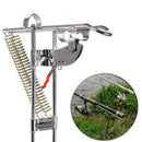 Lengthened Automatic Adjustable Tackle Bracket Double Spring Fishing Rod Ho C2K0