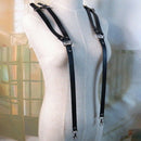 Men PU Leather Chest Strap Harness Clubwear Costume Fancy Dress Party BlME