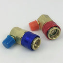 2Pcs R134A System Car Automotive Air Conditioning Qc15 Quick Connector Adap T9M6