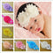 10 x Girl Newborn Baby Toddler Infant Flower Headband Hair Bow Band Photo Props