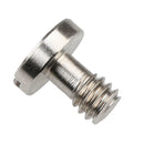 1/4" Metal Camera Flat Head Screw Adapter for Monopod Tripod Quick Release