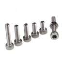 250Pcs M3 Stainless Steel Hexagon Socket Head Screws & Nuts 0.5(Pitch) Set  D9Y2