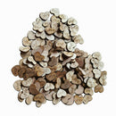 100pcs Rustic Wooden Love Heart Wedding Table Scatter Decoration Crafts E6U7