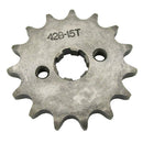 428 15T 17mm Drive Front Counter Sprocket ATV Quad  Dirt Bike