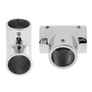 Boat Yacht Hand Rail Fitting Tee 1" 25mm Elbow Tube - 316 Stainless Steel