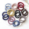 20pcs/set Korean Rubber Band Ponytail Holder Elastic Hair Rope (Style 1) A