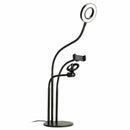 3 In 1 Led Selfie Ring Light Desktop Led Lamp Lazy Mobile Phone Holder With