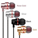 latest In-Ear Earphones computer bass mobile phone universal metal wire mag Y3Y8