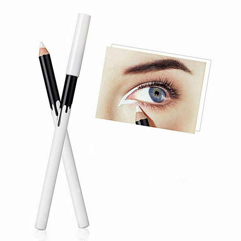 1PC White Eyeliner Pencil Eye Liner Waterproof Long Lasting Eye Brighten P BKR