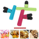 Portable Kitchen Storage Food Snack Seal Sealing Bag Clips Sealer Cl taJ Gw