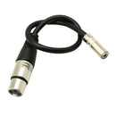 Acoustic XLR Female To Male Splitter Audio Adapter Cable With Nylon Sheath