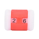 2x plastic knitting needles counters weaving tools number markers red&blue PipTO